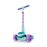Jetson Disney\'s The Little Mermaid Three-Wheel Kids\' Kick Scooter | Includes LED Lights on Stem & Light-Up Wheels |Height-Adjustable Handlebar Lean-to-Steer |Easy-Folding Mechanism Ages 3+, Purple