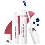 Wonderskin Wonder Blading All Day Lip Stain Peel Off Masque and Reveal Kit- Long Lasting, Waterproof Pink Lip Tint, Transfer Proof Natural Makeup Stain Kit (Charming)