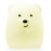 Lumipets Junior Bear Night Light, Soft Silicone Material, 8 Soothing Colors, Cordless, Easy Control, Portable