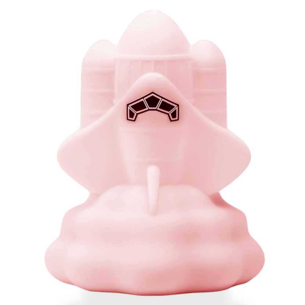 Lumipets Space Rocket LED Baby Night Light, Cordless, Touch Control, Soft Silicone Material, 8 Lulling Colors, Portable