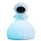 Lumipets Junior Astronaut Night Light, Soft Silicone Material, 8 Soothing Colors, Cordless, Easy Control, Portable