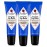Jack Black Intense Therapy Lip Balm, 0.25-Oz., Pack of 3 - Shea Butter & Vitamin E, SPF 25 Sun Protection, Lip Moisturizer, Hydrating Lip Balm with SPF,
