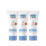 Happy Cappy Moisturizing Cream - Baby Eczema Cream, Eczema Lotion for Kids, Pediatrician-Formulated, Gentle, Paraben Free, Hypoallergenic, Soothes Dry Skin - 6 Fl Oz (Pack of 3)