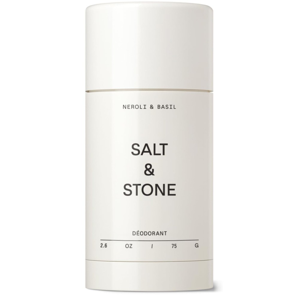 SALT & STONE Aluminum Free Deodorant | Extra Strength 48 Hour Protection for Women & Men | Made with Seaweed Extracts, Niacinamide & Prebiotics (Neroli & Basil)