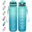Enerbone 32 oz Drinking Water Bottle with Times to Drink and Straw, Motivational with Carrying Strap, Leakproof BPA & Toxic Free, Ensure You Drink Enough Water for Fitness Gym Outdoor