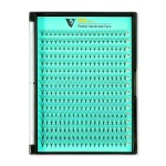 VAVALASH Premade Fans Eyelash Extensions 320 Fans 16D 20D 0.05 Thickness C/D Curl Middle Stem Heat Bonded Premade Fans Russian Volume Lash Extensions (320 Fans-16D-0.05-D-11mm)
