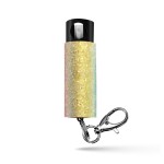 Guard Dog Security Bling it On Pepper Spray Keychain with Safety Twist Top Mini and Easy Carry Lightweight and Fashionable Maximum Police Strength OC Spray 16 Feet Range 0.5 fl oz