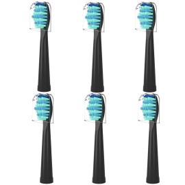 Toothbrush Heads for FairyWill, Replacement Brush Heads for Fairy Will, Electric Toothbrush Replacement Heads for Fairywill FW-507/508/551/515/917/959, FW-D1/D3/D7/D8