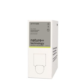 ATTITUDE Dish Soap, EWG Verified, Plant and Mineral-Based Ingredients, Vegan and Cruelty-free Household Products, Geranium and Lemongrass, 67.6 Fl Oz