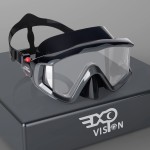 Adult Pano 3 Window Scuba Diving Mask, Tempered Glass Snorkel Mask Anti-Fog Swim Mask No Leakage Swim Goggles with Nose Cover Snorkeling Gear for Snorkeling, Freediving, Swimming (Premium Grey)