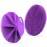 Silicone Body Scrubber, BEAUTAIL Shower Bath Scrubber, More Hygienic Than Traditional Loofah, Lather Nicely, Long Lasting, Gentle Exfoliating Brush for Women Men Baby Sensitive Skin, 1 Pack, Purple