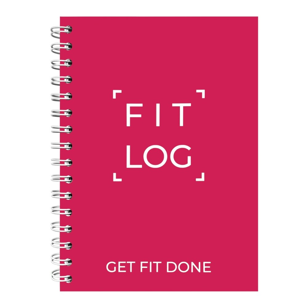 Fitness Journal & Workout Planner - Designed by Experts Gym Notebook, Workout Tracker, Exercise Log Book for Men Women - Magenta