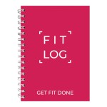Fitness Journal & Workout Planner - Designed by Experts Gym Notebook, Workout Tracker, Exercise Log Book for Men Women - Magenta