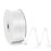 1/8 Wide x 100 Yards Single Face Polyester Satin Ribbon, Satin Ribbon for Crafts, Gift, Hair Bows, Wedding Party Decoration, Bow Making & Other Projects (White)