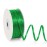 1/8 Wide x 100 Yards Single Face Polyester Satin Ribbon, Satin Ribbon for Crafts, Gift, Hair Bows, Wedding Party Decoration, Bow Making & Other Projects (Green)