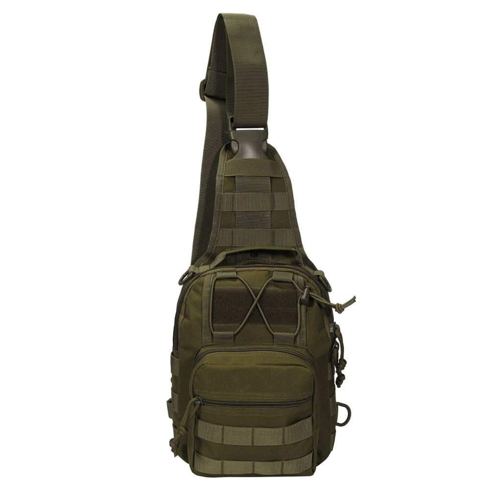 BOMTURN Tactical Backpack-1000D Waterproof Military Backpack/CCW Bags Sling Bag Tactical Satchel Shoulder Bag Men