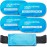 Reusable Hot and Cold Gel Ice Pack Wrap (4 Pack) for Injuries - Adjustable & Flexible for Knees, Back, Shoulders, Arms, and Legs - Reusable