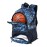 WOLT | Basketball Equipment Backpack, Large Sports Bag with Separate Ball Holder & Shoes Compartment, Best for Basketball, Soccer, Volleyball,Gym,Travel(Camouflage Blue)