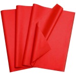 Bobobag 100 Sheets 20X14 Red Tissue Paper Bulk for Gift Bags Wrapping Paper,Christmas Weddings Birthday Showers Arts Craft Party Favor Decoration