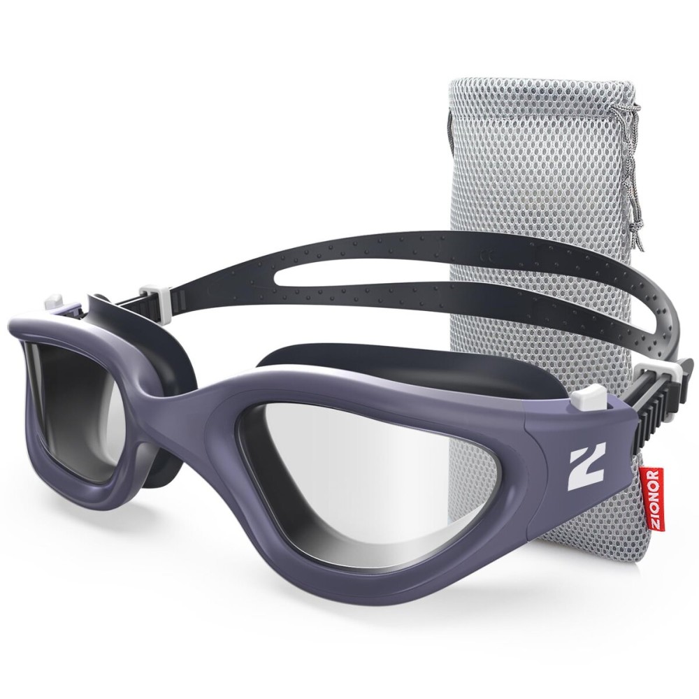 ZIONOR Swim Goggles, G1 SE Swimming Goggles Anti-fog for Adult Men Women