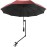 XLINGZA UPF 50+ Beach Umbrella with Adjustable Universal Clamp