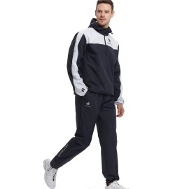 HOTSUIT Sauna Suit for Men Anti Rip Sauna Sweat Suit for Men Lightweight Boxing Workout Sauna Jacket Pants, 2XL