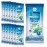 MED PRIDE Hospital Wipes for Bathing, Waterless Rinse Free Bath Wipes for Adults, Microwavable Soft Thick, 12 Packs (96 Count), Aloe Vera