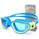 ZIONOR Kids Swim Goggles, G1MINI SE Anti-Fog Swimming Goggles for Kid Child 6-14