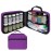StarPlus2 Large Padded Pill Bottle Organizer, Medicine Bag, Case, Carrier for Medications, Vitamins, and Medical Supplies - Travel Medicine Organizer and Home Storage Med Bag - Purple (Without Lock)