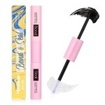 Lash Glue Bond and Seal Long Lasting Strong Hold Waterproof 2 in 1 Cluster Eyelash Glue for DIY Lash Extensions by Mavphnee