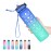 Hyeta 32 oz Water Bottles with Times to Drink and Straw, Motivational Water Bottle with Time Marker, Leakproof, Drinking Sports Water Bottle for Fitness, Gym and Outdoor