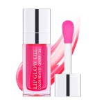 Sokgo Hydrating Lip Glow Oil, Plumping Lip Gloss, Moisturizing Lip Oil Gloss, Transparent Moisturizing Lip Balm, Natural Lip Plumper (Cherry)