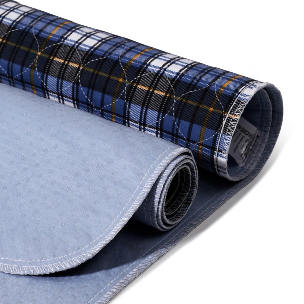 Non-Slip Bed Pads for Incontinence Washable (28 x 36|2 Pack),Waterproof Bed Pads,Adult Washable Incontinence Bed Pads for Adults,Dog,Kids