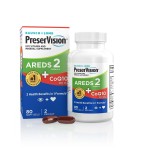 PreserVision AREDS 2 Eye Vitamins with CoQ10 for Heart Health, 1 Eye Doctor Recommended Brand, Lutein and Zeaxanthin Supplement with Vitamin C & E, Zinc, and Copper, 80 Softgels