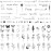 Realistic Temporary Tattoos for Women - 60 Sheets Tiny Small Removable Adult Fake Tattoos,185 Pcs Minimalist Waterproof Inspirational Quotes Words Wild Flower Floral Bouquet Adults Tattoo Stickers