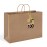 MESHA Gift Paper Bags Brown with Handles 16x6x12\'\' 100PC,Large Kraft Gitf Bags with Handle Bulk,Kraft Shopping Bag for Small Business, Party, Recycled