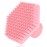 VWMYQ Silicone Face Scrubber for Men, Gentle Exfoliator Pad & Massager, Facial Cleansing Brush Silicone Face Wash Brush Removes Dead & Dry SkinPink