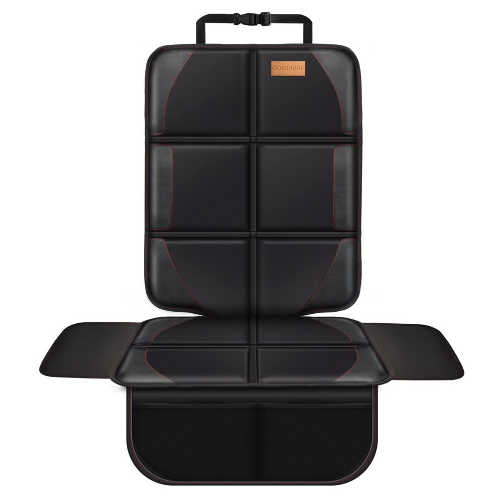 Bacgnyer Car Seat Protector, 1 Pack of Seat Protectors, Thickest Padded 600D Fabric Padding, Waterproof, Durable, Anti Slip Backing, Child Seat Protection, Suitable for Babies, Toddlers, Children