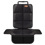 Bacgnyer Car Seat Protector, 1 Pack of Seat Protectors, Thickest Padded 600D Fabric Padding, Waterproof, Durable, Anti Slip Backing, Child Seat Protection, Suitable for Babies, Toddlers, Children