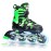 Kuxuan Skates Adjustable Inline Skates for Kids and Youth with Full Light Up Wheels Camo Outdoor Fun Illuminating Skates for Girls and Boys Beginner