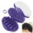 WTTORDE Silicone Brush for Curly, Afro, and Wavy Hair - Two-Sided Wave Tool for Long and Short Styles, Large and Small Curl Combs for Men, Women, Boys, and Girls - Purple, 1 Pcs