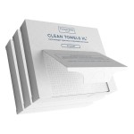 Clean Skin Club Clean Towels XL, Travel Packs 100% USDA Biobased Disposable Face Towel, Eczema Association Accepted,Dry Wipes, TSA-Approved Travel Essential,10 ct per pack, 3 Packs, 30 Ct Total