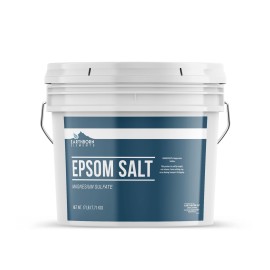 Earthborn Elements Epsom Salt 2 Gallon Bucket, Magnesium Sulfate, Soaking Solution