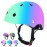 JEEFREE Adjustable Color Gradient Toddler Kids Bike Helmet for 3-5-8-14+Ages Girls Boys.Skateboard Bicycle Toddler Helmet 2-4 Years for Multi-Sports Cycling Scooter Inline Roller Skates Rollerblading
