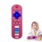 Baby Teether Toy,TV Remote Control Shape Teething Relief Chew Toy for Infants 3-24 Months, BPA Free, Pink