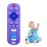 ERSIHUA Silicone Teething Toys for Babies, Remote Control Shape Silicone Teethers, Cute Chew Toys for Boys and Girls,BPA Free Teether Early Educational Sensory Toy Purple