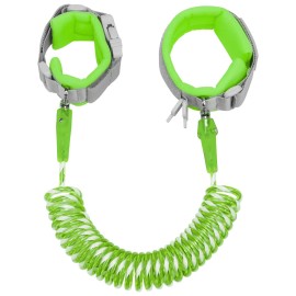 Dr.meter Kids Leash for Toddler, Reflective Anti Lost Wrist Link with Key & Lock, 8.2ft Safety Wristband Child Walking Harness for Supermarket Mall Airport Amusement Park Zoo Travel Essencials