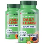 Yuve Naturals Chewable Papaya Enzymes - Sugar-Free Plant-Based Digestive Enzyme Complex for Gas, Bloating & Post-Meal Comfort - Vegan, Non-GMO, Gluten-Free - (2 Pack of 90ct)