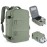 Travel Backpack For Women Men Airline Approved Carry On Backpack Flight Approved Waterproof Sports Luggage Backpack Casual Daypack Small Hiking Backpack Grey Green