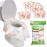 Potty Shields Toilet Seat Covers Disposable (20 pk, Dinosaurs) - XL Waterproof Toilet Cover for Toddlers, Kids & Adults - Portable & Individually Wrapped for Travel, Potty Training, Public Restrooms